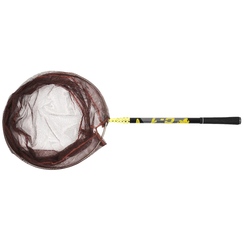 

Складная рыболовная сеть 2,1 м, складная карбоновая рыболовная сеть с длинной ручкой, телескопическая рыболовная сеть для ловли рыбы, посадо...