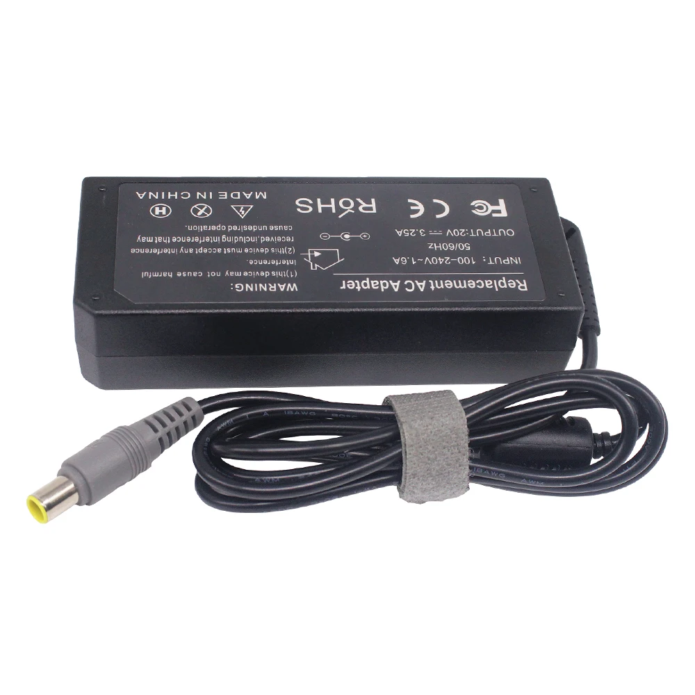 Зарядное устройство для ноутбука Lenovo Thinkpad T400 T410 T420s T500 T520 T530 E545 T61 X140e X230 Edge 15 E430 E53 65