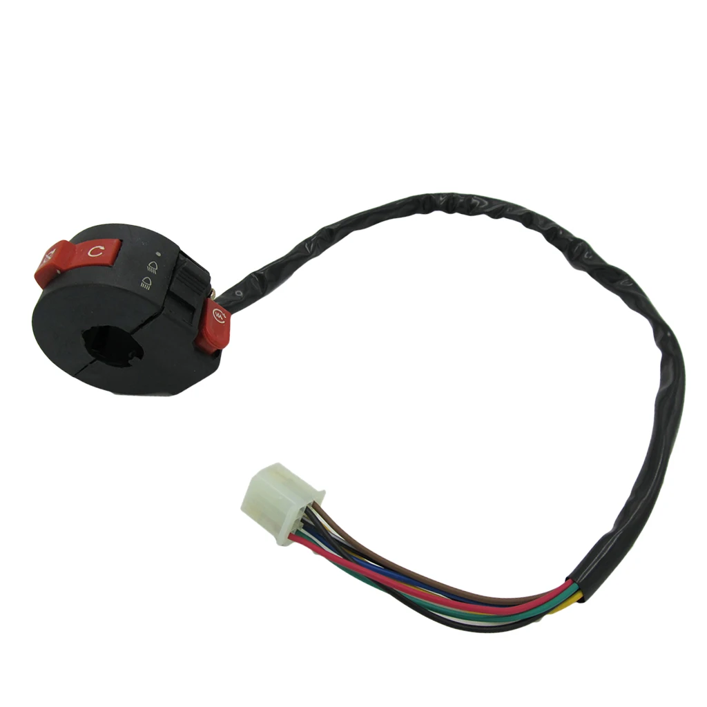 

3-Function Left Handlebar Switch For 50 70 90 110 125cc ATV Quad 4 Wheeler