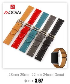 20 мм ремешок из натуральной кожи для samsung Galaxy Watch Active 42 мм gear S2 huawei Garmin vivoactive Amazfit BIP Молодежный браслет