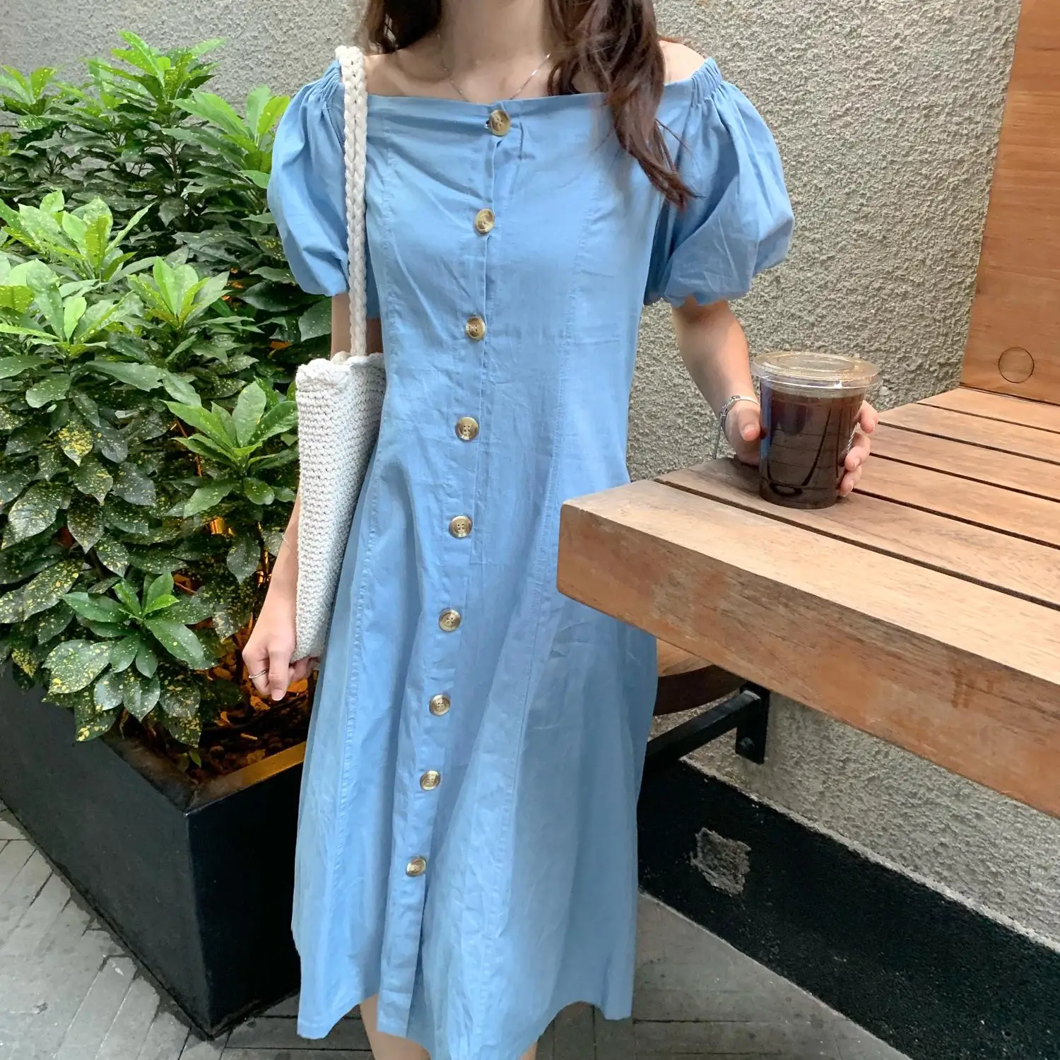 

women denim dress 7829#