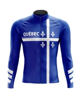 quebec long sleeve cycling jersey unisex long sleeve cycling jersey clothing apparel quick dry moisture wicking cycling