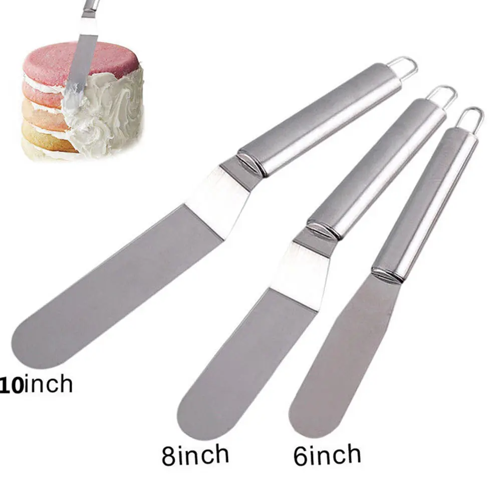 

6/8/10 Inches Cake Spatula Stainless Steel Baking&pastry Tools Portable Cream Spatula Cake Tools Kitchen Accessories Cake Knife