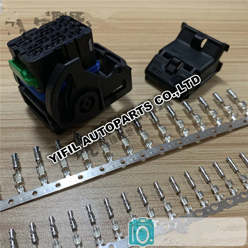 32 Pin Way ECU женский Molex провод коричневый автомобильный разъем корпус с клеммами