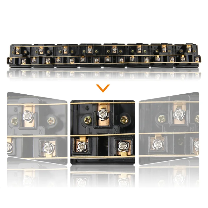 БРП розетка Универсальная 12 блок отверстие розетки стойка сетевого шкафа 1 5/2 5