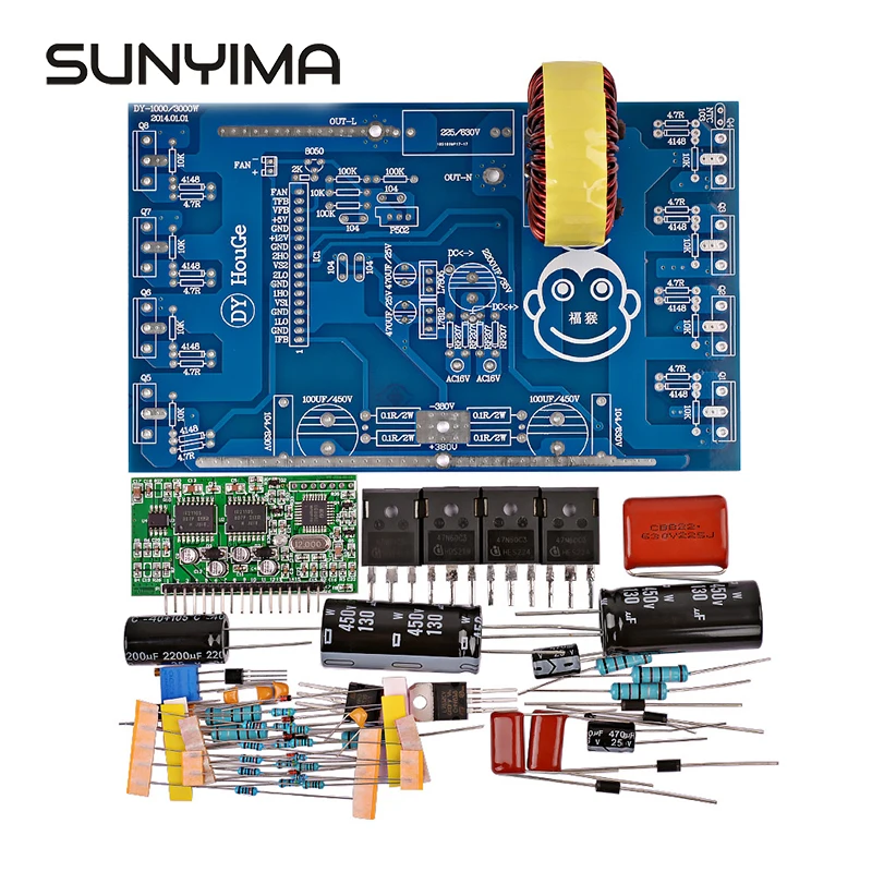 SUNYIMA инвертор синусоидальной волны 2000 Вт 1 комплект|2000w pure sine wave|pure sinesine wave |