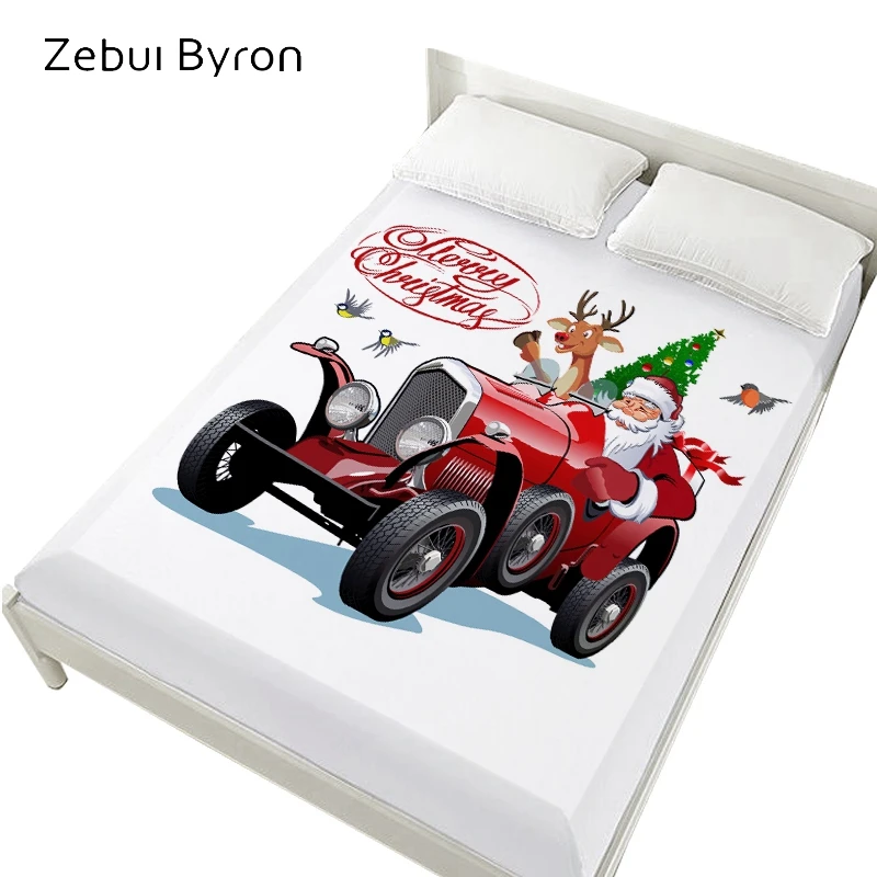 3D простыни на резинке кровати мультфильм матрас Крышка для детей/ребенка.