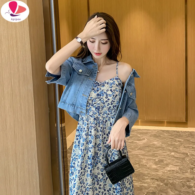 Женская Классическая джинсовая куртка на пуговицах|Женские куртки| |