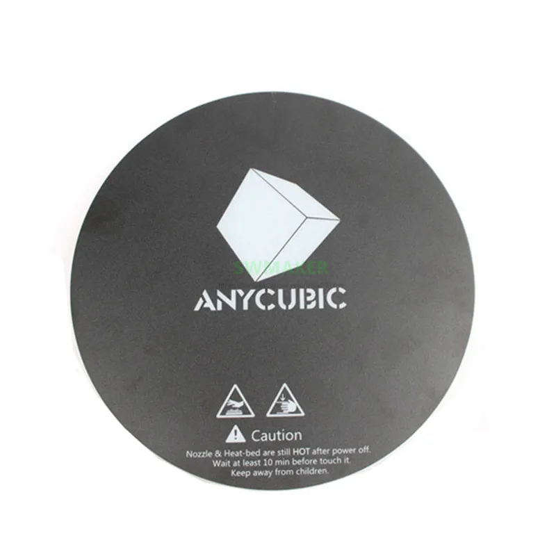 5 шт. диаметр 200 мм 240 матовая печать стикер для DIY ANYCUBIC шкив/линейный Плюс/коссель 3D