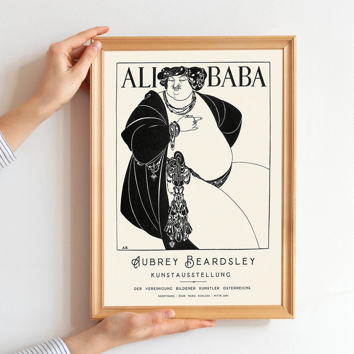Плакат Beardsley Alibaba Aubrey печать художественный новый плакат французская культура |