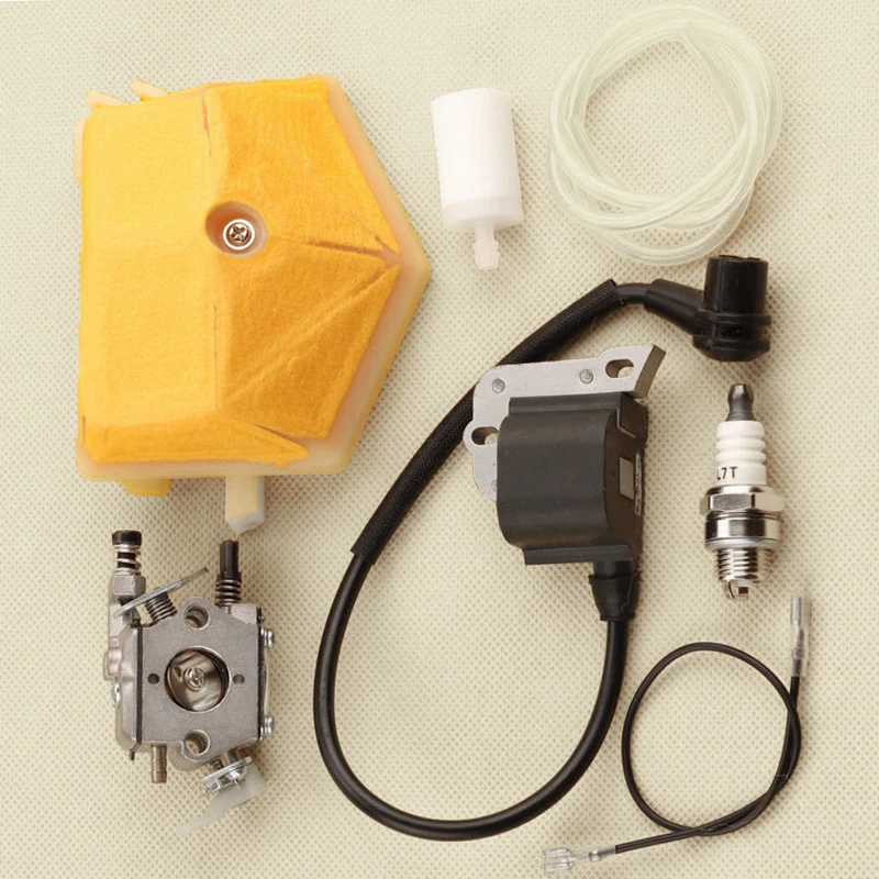 

For Husqvarna 50 Carburetor kit For Walbro WT-170 Chainsaw Filter Fuel line
