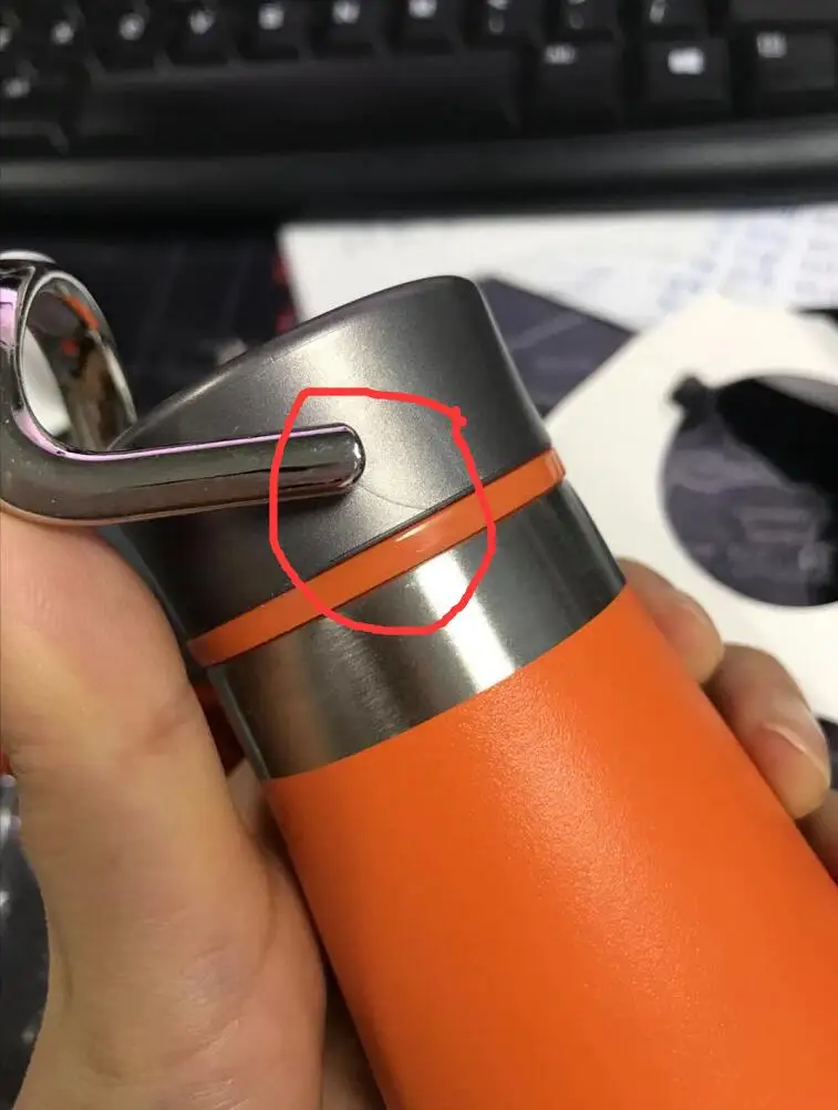 Вакуумная бутылка Xiaomi KKF, термосы с изоляцией 24 h, термос из нержавеющей стали, Спортивная кружка для путешествий, 475 мл, чашка с OLED температурой