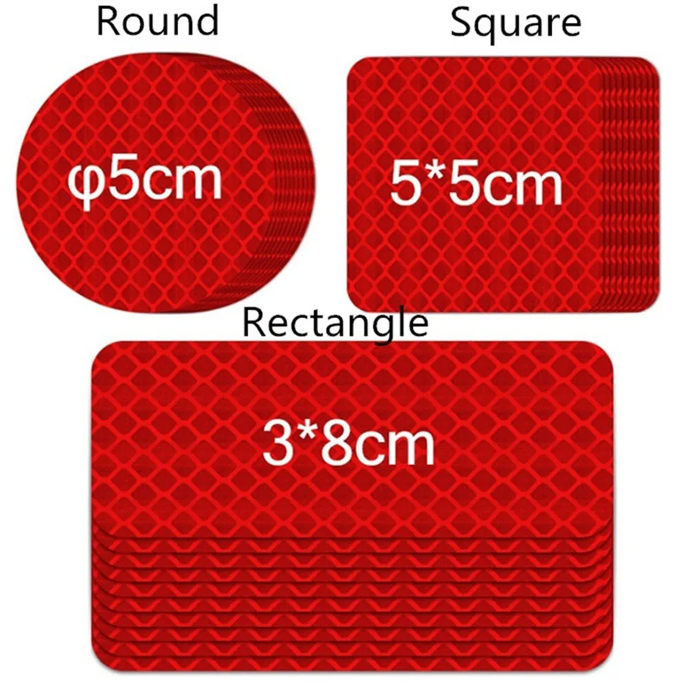 4 шт. Универсальный Автомобильный задний багажник безопасности предупреждающий