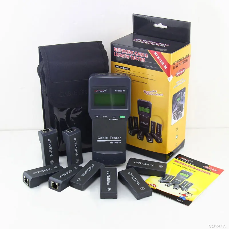

NOYAFA NF-8108M Тестер кабеля RJ45
