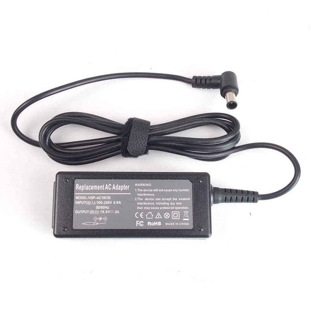 19.5V 2A Notebook Ac Adapter Charger for Sony VAIO VPCW221AX/P VPCW221AX/L VPCM121AX/L SVT111A11T/B11 SVT131A11T VPCW215AX | Компьютеры и