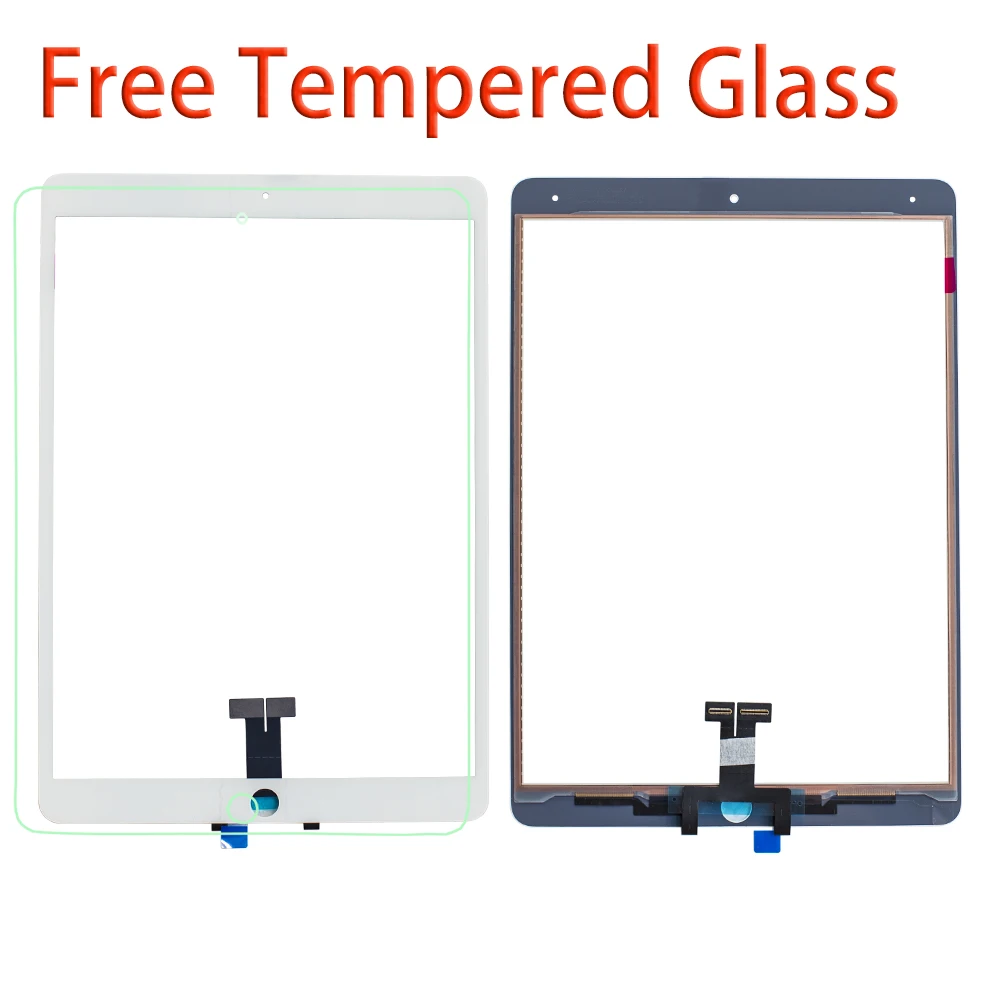Проверенная яркая фотография сенсорный экран планшета A1701 A1709 с закаленным