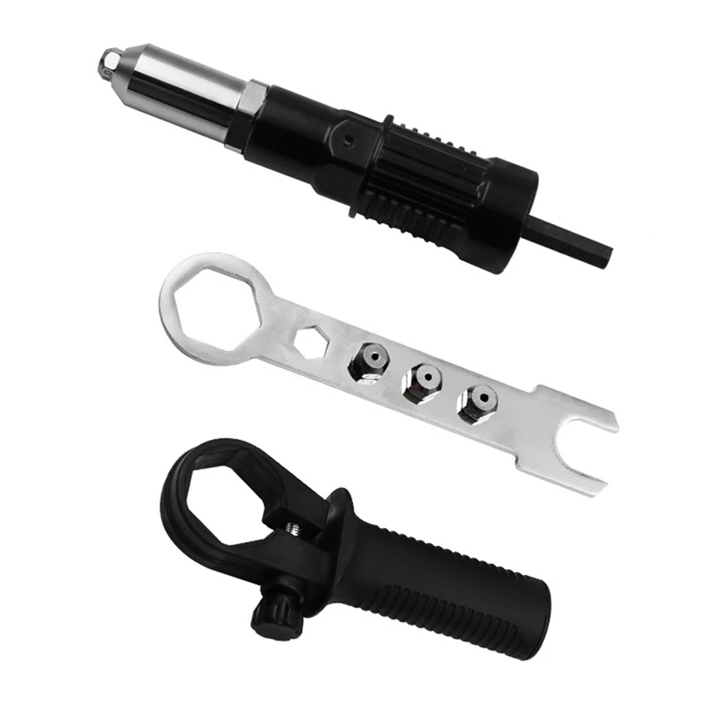 

Pull Core Drill Handle Household Repair Wrench Portable Accessories Electric Adapter Alloy Cordless Riveting Tool Set Durable