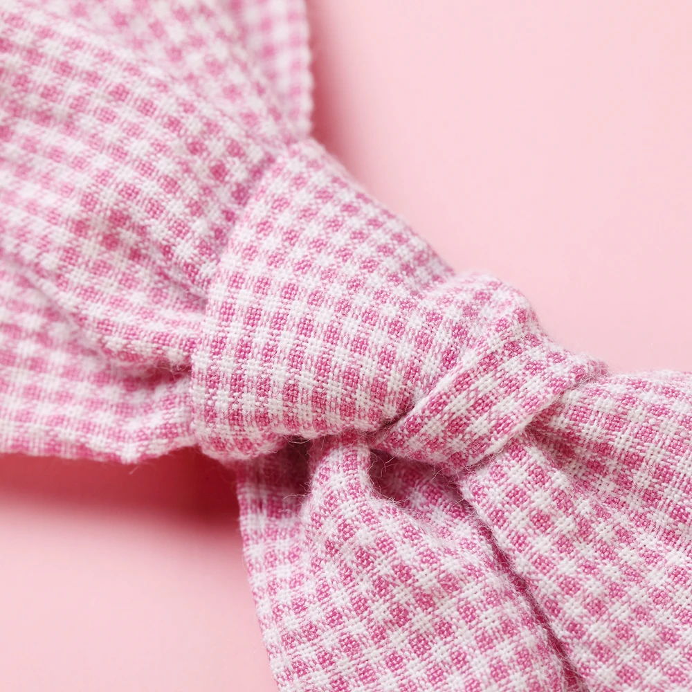 Повязка на голову в Корейском стиле с бантом для девочек тканевая повязка милый