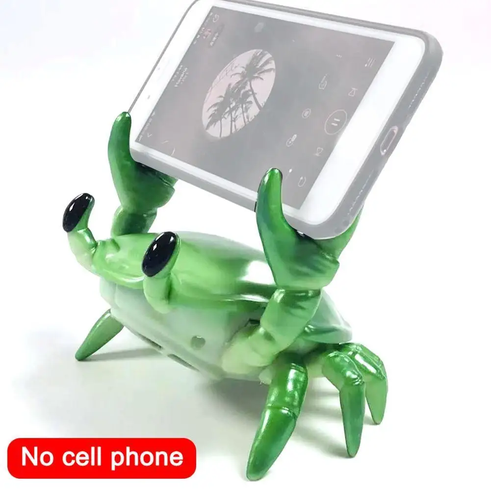 Bluetooth Динамик милые Тяжелая атлетика Краб канцелярские товары декоративная