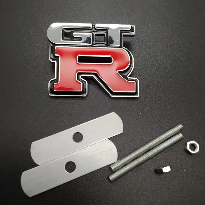 1 шт. металлический 3d значок на переднюю решетку GTR эмблема наклейка для