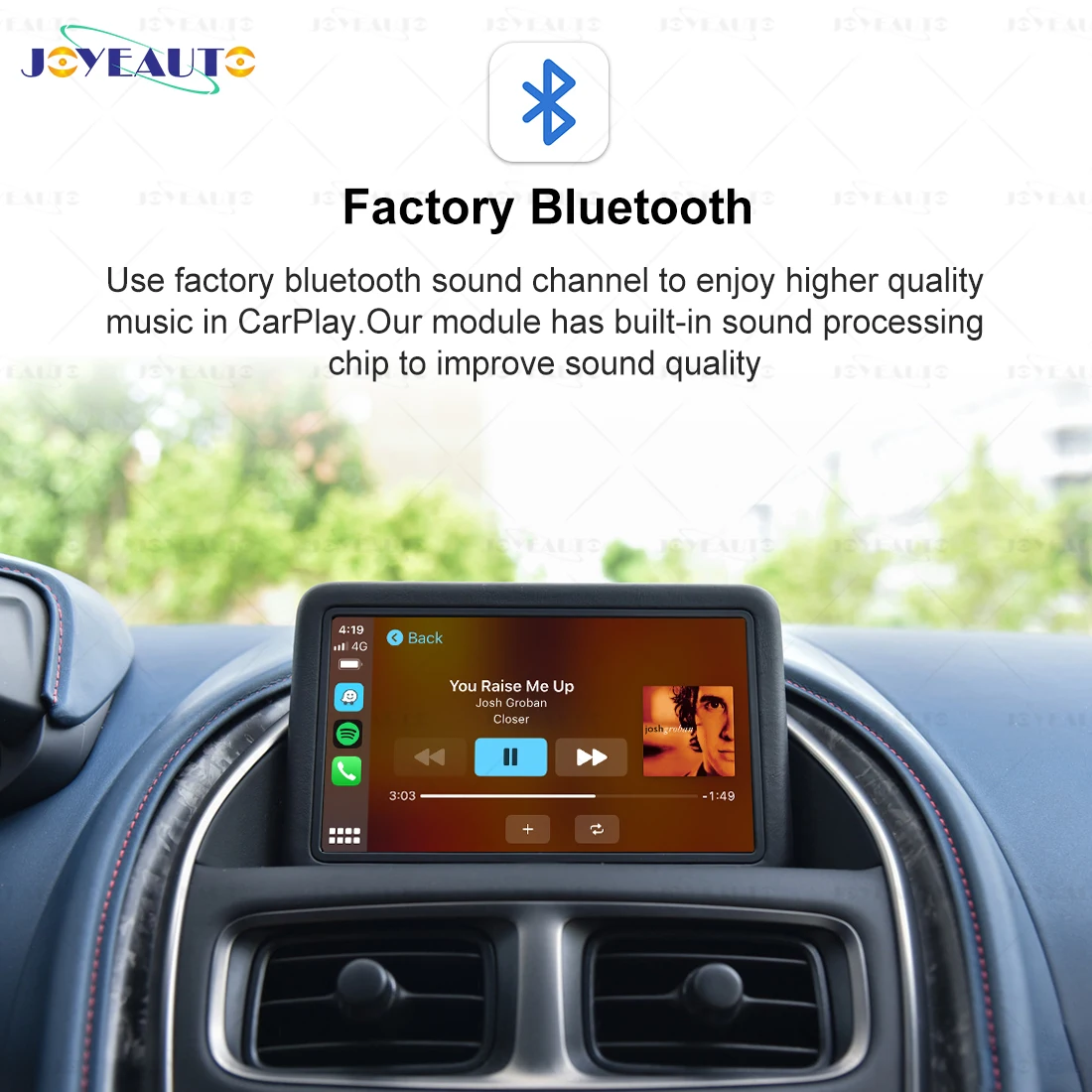 구매 JOYEAUTO 무선 애플 안드로이드 자동 Carplay 인터페이스 애스턴 마틴 2015-2018 미러 링크 애프터 마켓 개조 액세서리