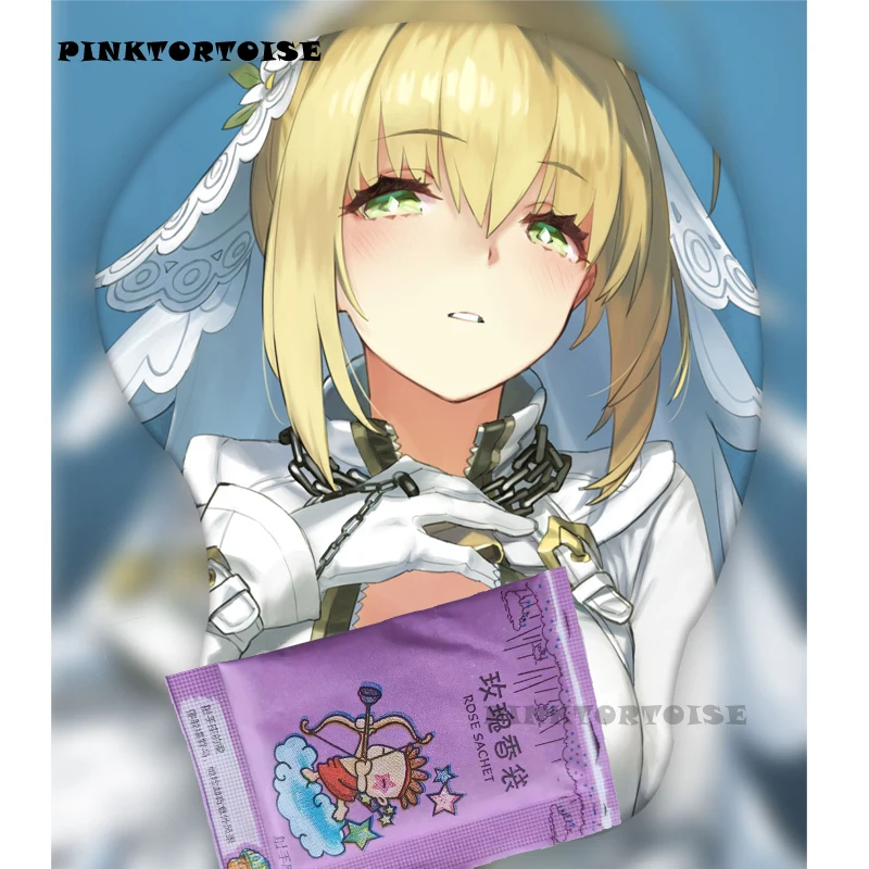 

3d-коврик для мыши pinktorв стиле аниме Нерон Клавдий Цезарь Аугуст германикс 3D мягкий нагрудный коврик для мыши Коврик для запястья нагрудный коврик для мыши