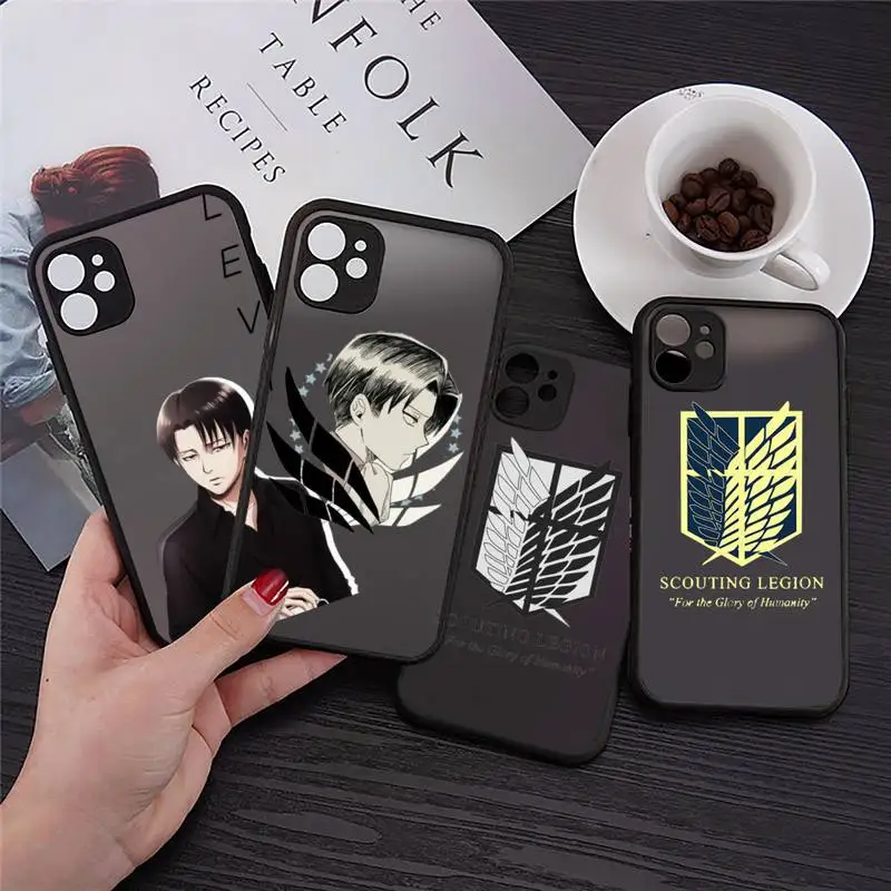 

My hero academia Phone Case For iPhone 12 11 Mini Pro XR XS Max 7 8 Plus X Matte transparent cover