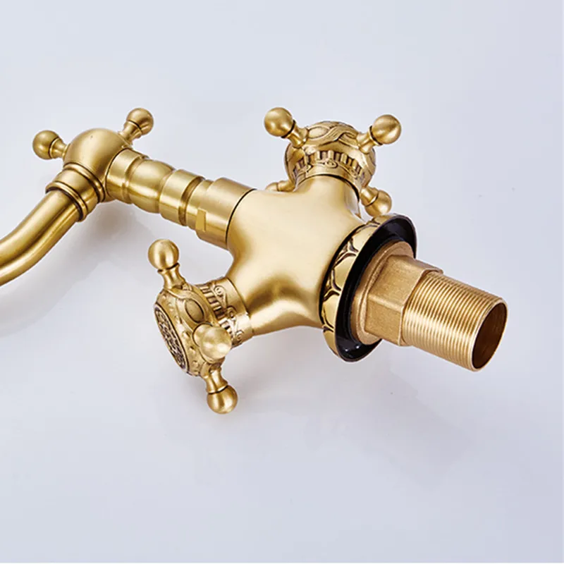 Смесители для умывальника античный латунный Смеситель ванной комнаты Grifo Lavabo