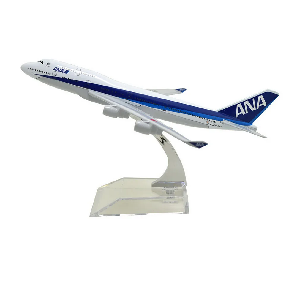 Династия TANG (TM) 1:400 16 см Боинг B747 400 ANA Airlines металлическая модель самолета