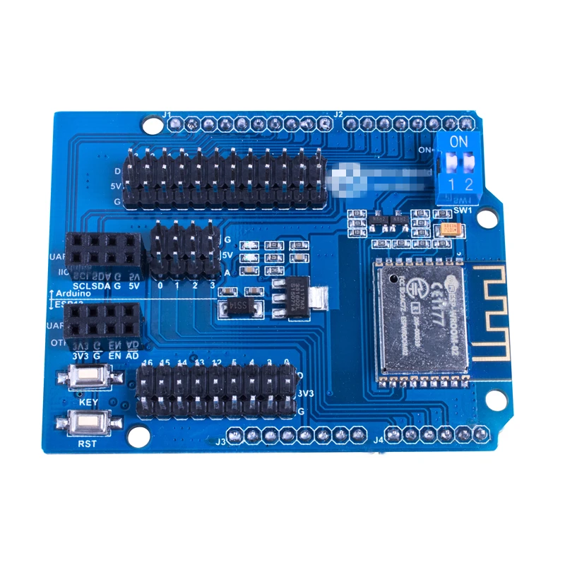 New Upgraded version ESP8266 WEB SERVER serial port WIFI expansion board SHIELD ESP-13 Spot wholesale | Компьютеры и офис