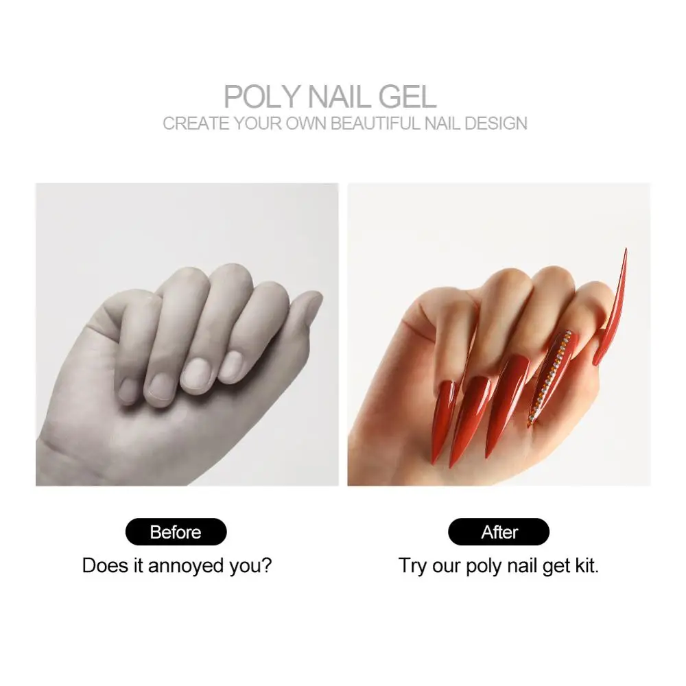 COSCELIA поли набор гелей для ногтей профессиональный художественные дизайнерские