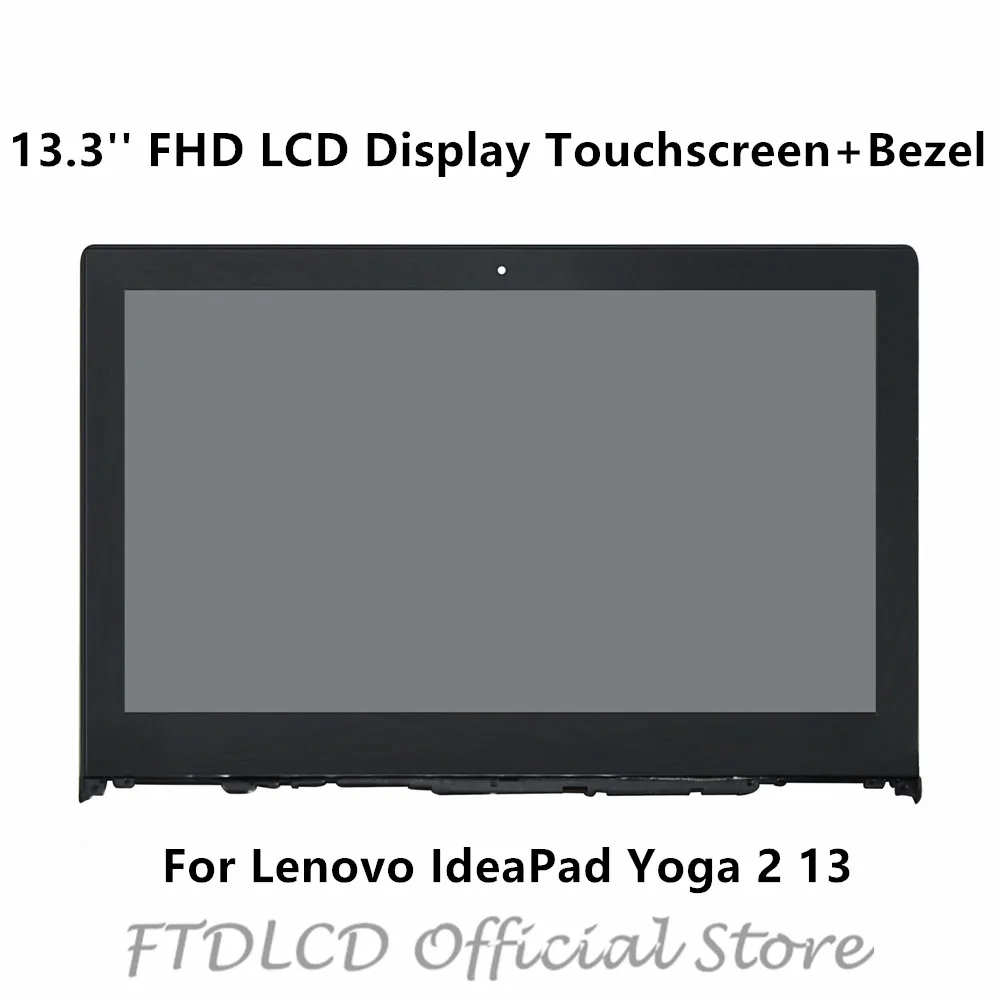 FTDLCD 13 3 ''FHD ЖК дисплей сенсорный экран дигитайзер сборка + рамка B133HAN02.0 для Lenovo
