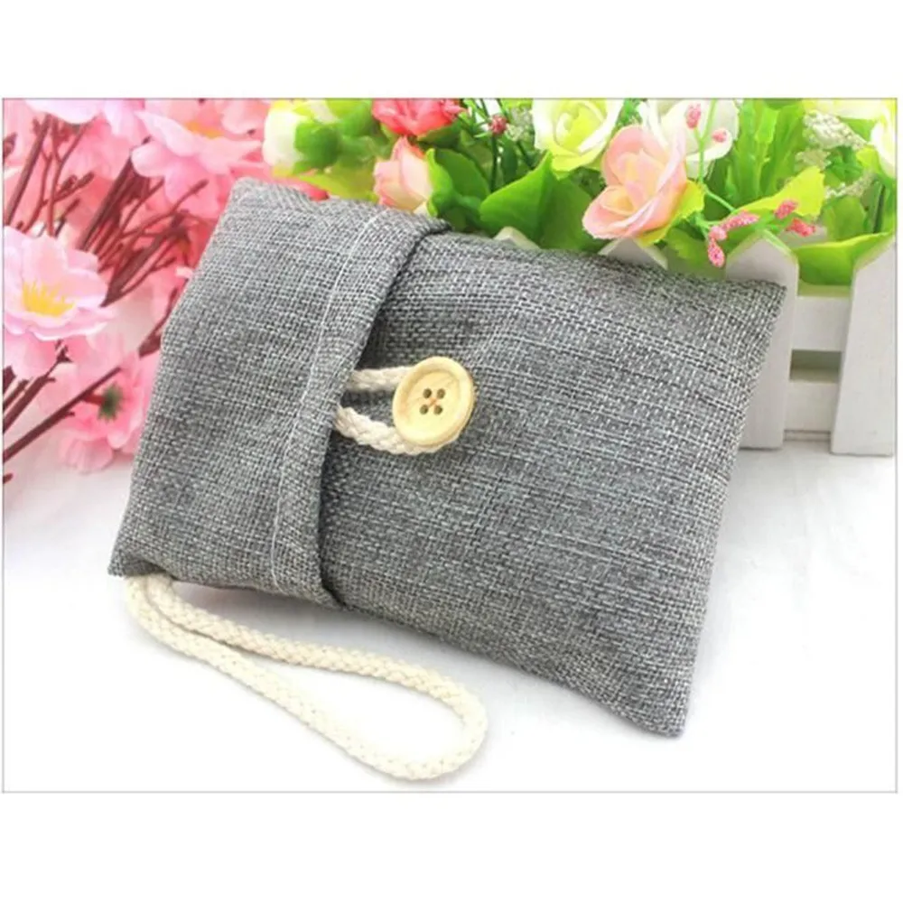 Автомобильный бамбуковый УГОЛЬНИК освежитель воздуха с активированным углем дезодорант для запаха 1 шт.