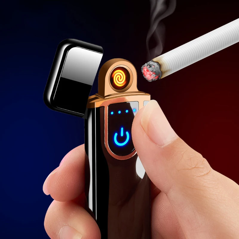 Зарядка Электрическая Зажигалка Креативный USB мини сигарета аккумуляторная