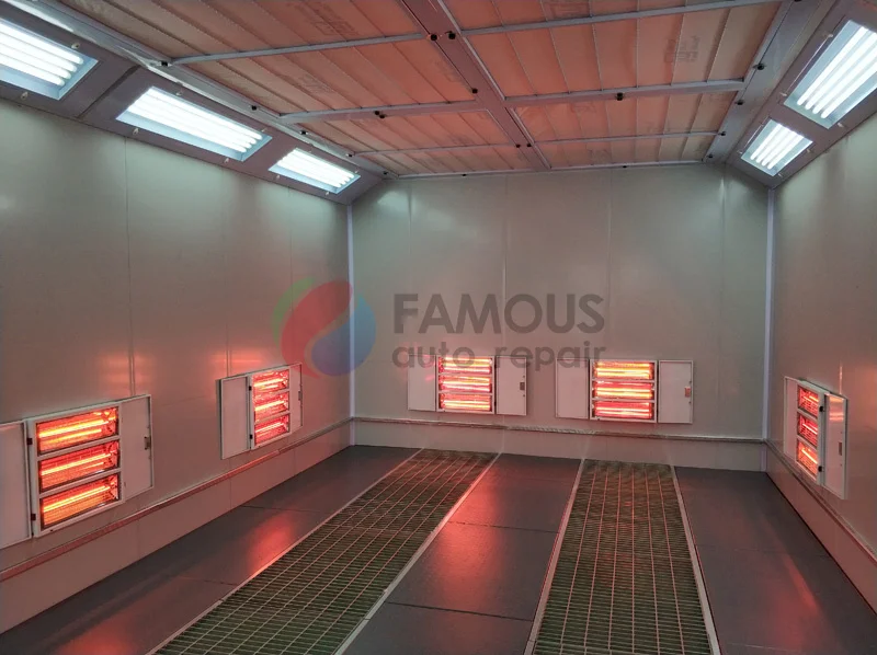 Распылительная печь FMS8000 для покраски автомобиля одобренная CE |