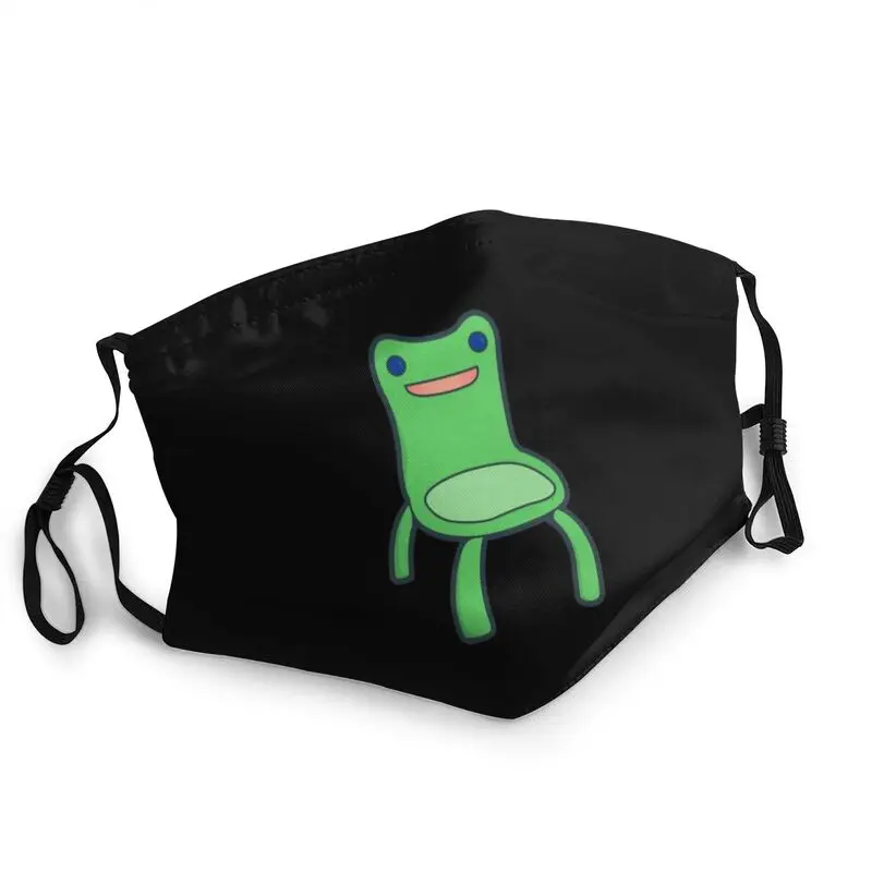 

Washable Animal Frog Chair Mouth Face Mask Adult Mask Men Women Anti Haze Protection Respirator Muffle