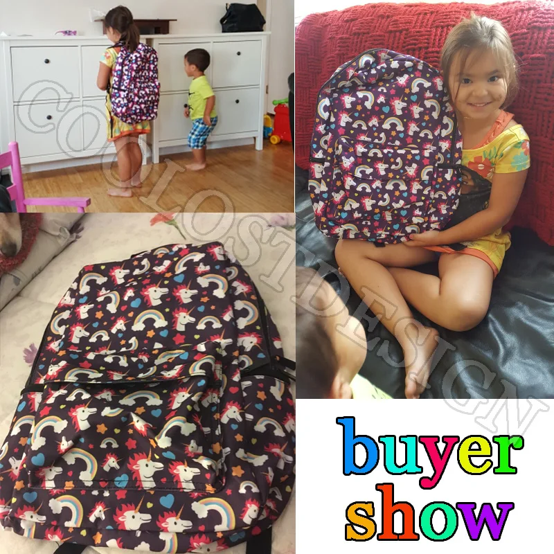 Детский рюкзак на заказ для девочек-подростков школьные сумки с рисунком