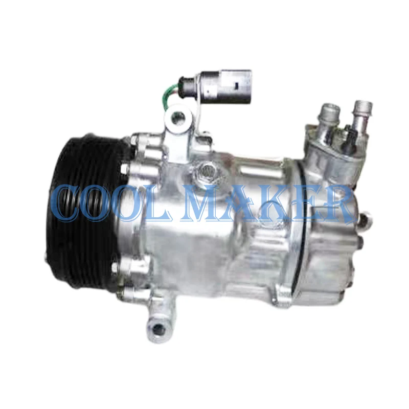 Компрессор переменного тока SD6V12 для Skoda Fabia/Rapid/Roomster 6R0820803A 6RF820803A 6R0820803B 6RF820803|ac