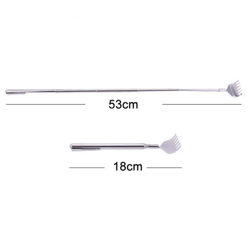 

Hot Deal Massage Tools Stainless Steel Telescopic Portable Extendable Handy Pocket Pen Clip Back Scratcher Massage & Relaxation