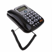 caller id phone home office is now hands free white universal corded landline phone home office business desk telephone new