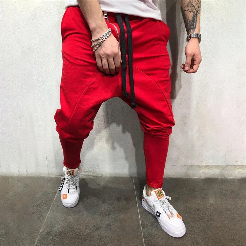 Мужские повседневные спортивные брюки Harlan в стиле хип хоп с пуговицами мужские