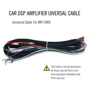 Car DSP Amplifier speaker line power cable Universal cable fit for any cars DIY cable