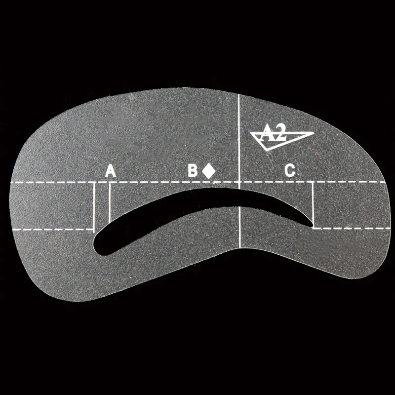 4 шт. магический трафарет для бровей стили макияжа Шаблон рисования макияжный