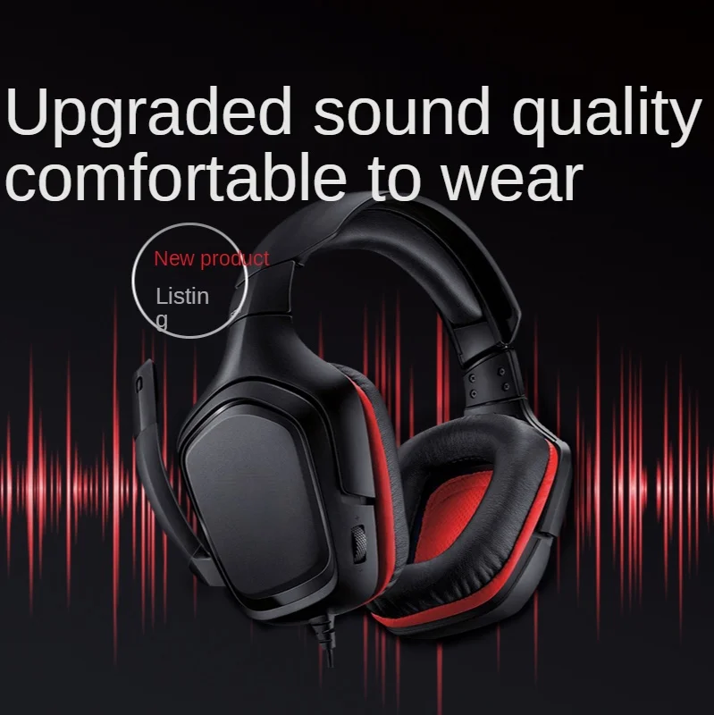 

G331 head-mounted e-sports game headphones cable with wheat desktop notebook mobile phones