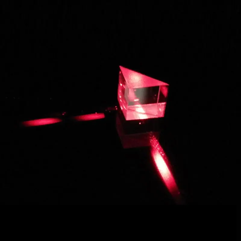 2 шт. 10x10x10 мм Equilateral Prism прямоугольный внешний отражатель оптики K9 материал