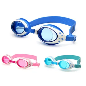Очки для плавания детские профессиональные Мультяшные антизапотевающие очки для бассейна Детские водонепроницаемые очки для плавания силиконовые очки для дайвинга
