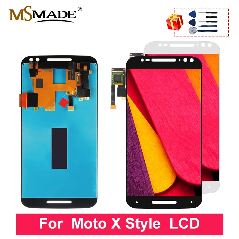 Для Motorola Moto X Style XT1570 XT1575 XT1572 ЖК дисплей с сенсорным экраном дигитайзер Запасные