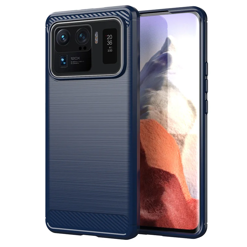 For Cover Xiaomi Mi 11 Ultra Case For Mi 11 Ultra Capas Silicone Shockproof Phone Bumper Soft TPU For Cover Mi 11 Ultra Fundas