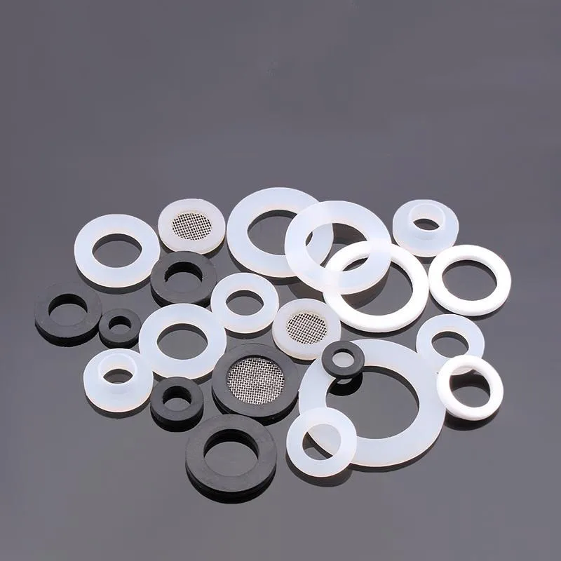 

10pcs 1/4" 3/8" 1/2" 3/4" 1" Silicon Flat Gasket O-Ring Seal Washer Ring Plumbing Faucet Washer Sealing Ring