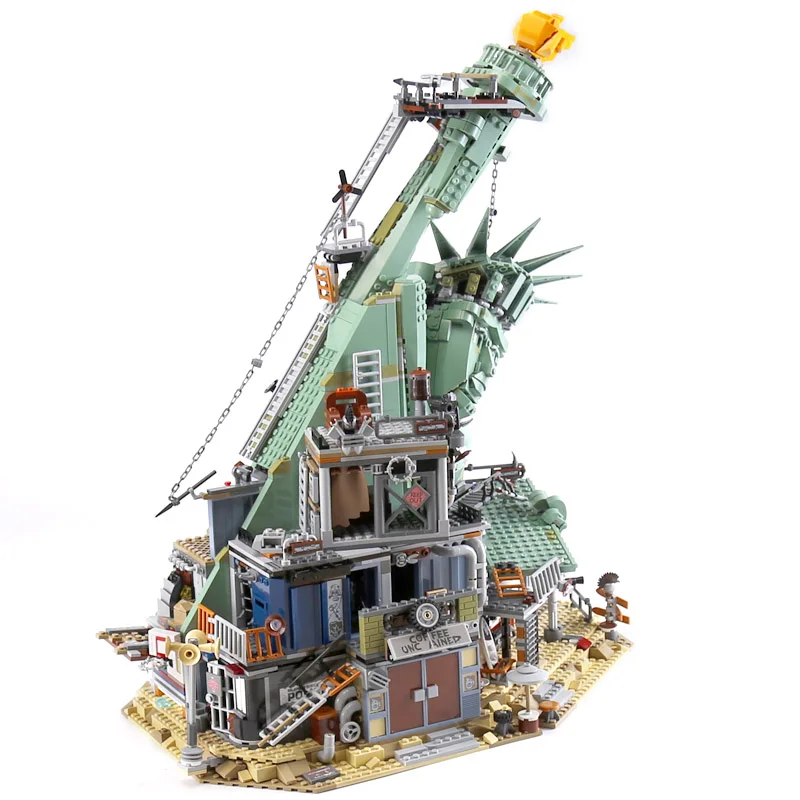 45014 серия фильмов Добро пожаловать в apocalypseberg набор совместим с 70840 строительными блоками Кирпичи Детские игрушки Рождественский подарок
